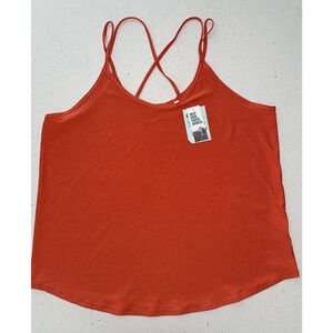 Strappy Movement Tank Top Sz XL Ginger Orange DSG Dicks Sporting Goods NWT